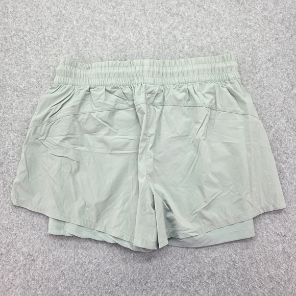Spyder Active Athletic Lined Shorts Men's Medium Grayish Green Workout Training - Picture 2 of 13